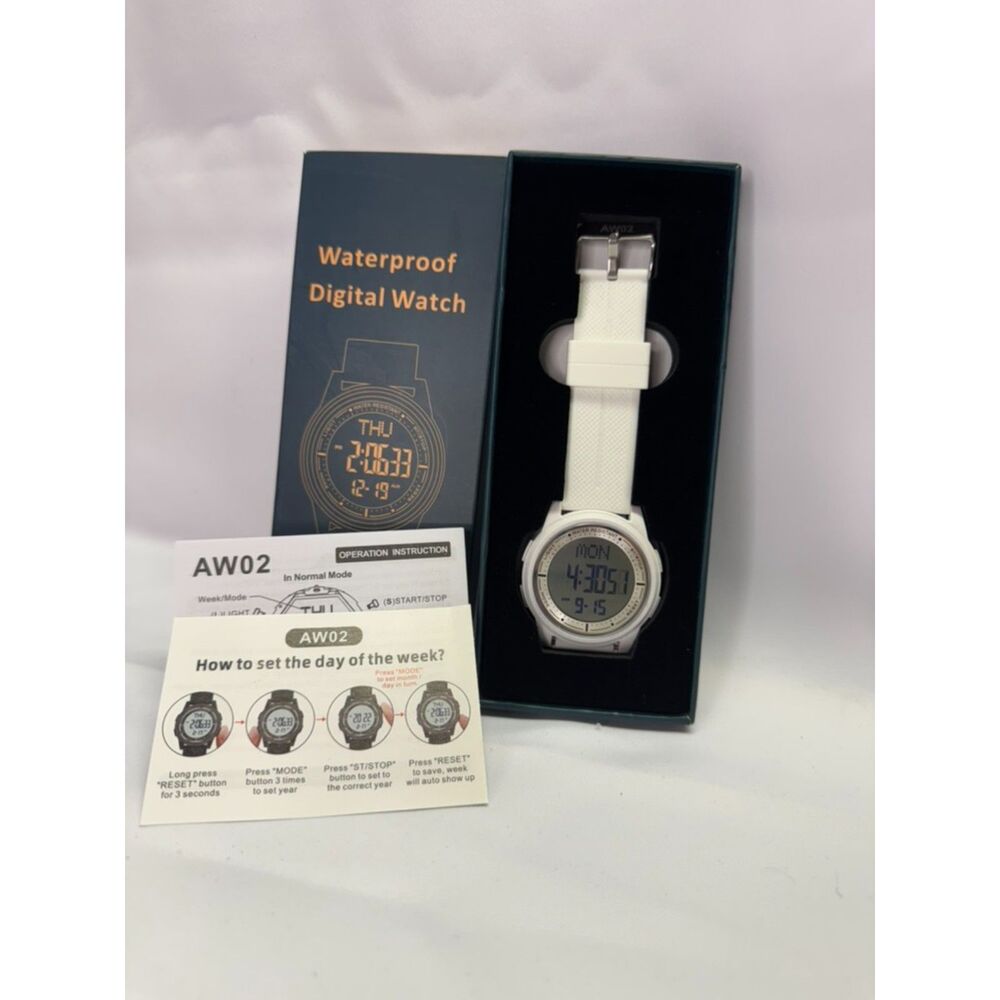 Beeasy Digital Ultra-thin Waterproof Watch